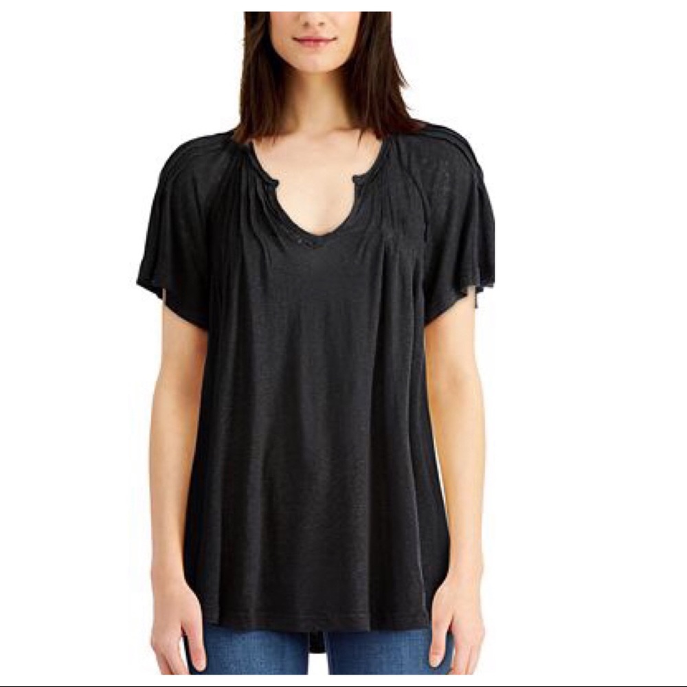 FREE PEOPLE BOHO TUNIC FLOWY MINI DRESS A2C - Picture 13 of 16